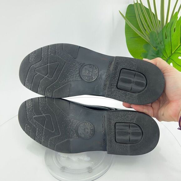 Mephisto France Men's Melchior Oxford Size 11 Cap Toe Black Aniline Leather - Picture 8 of 12